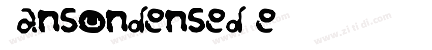 EAS SansCondensed Re字体转换